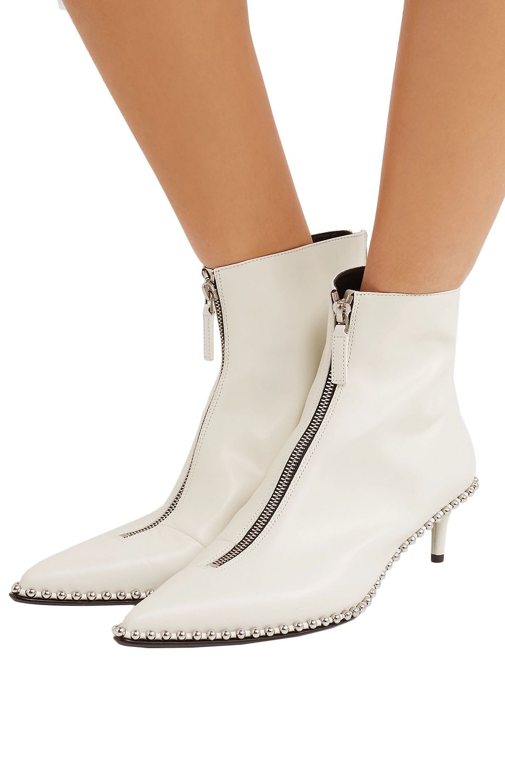 ALEXANDER WANG Eri studded leather ankle boots