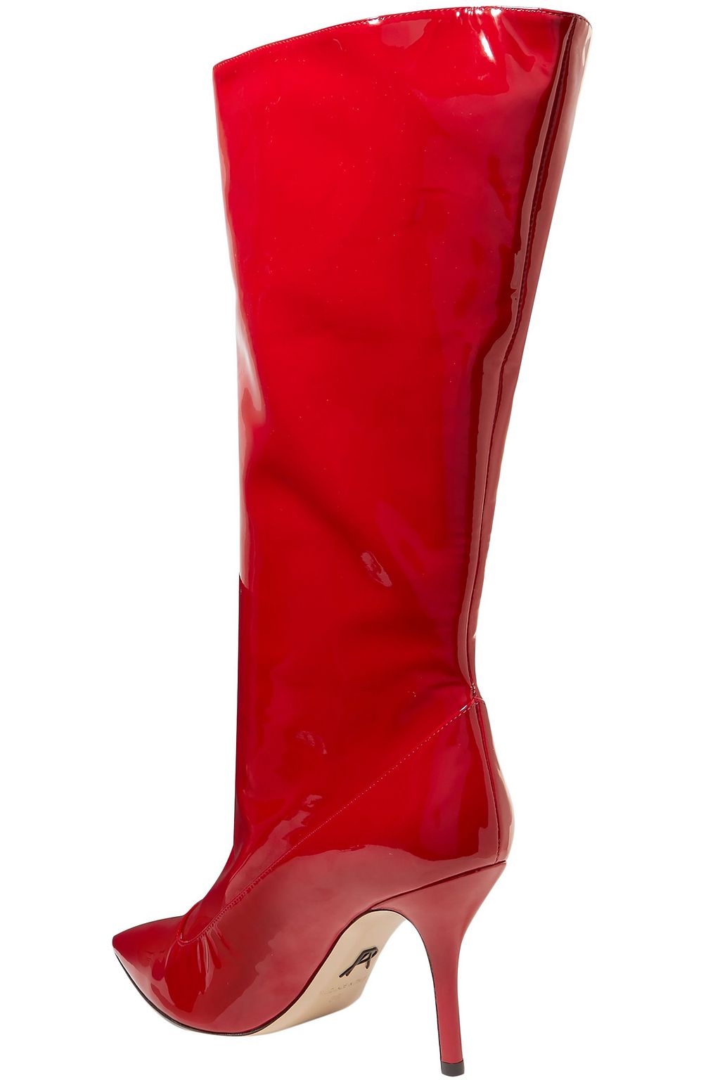 PAUL ANDREW Patent-leather knee boots