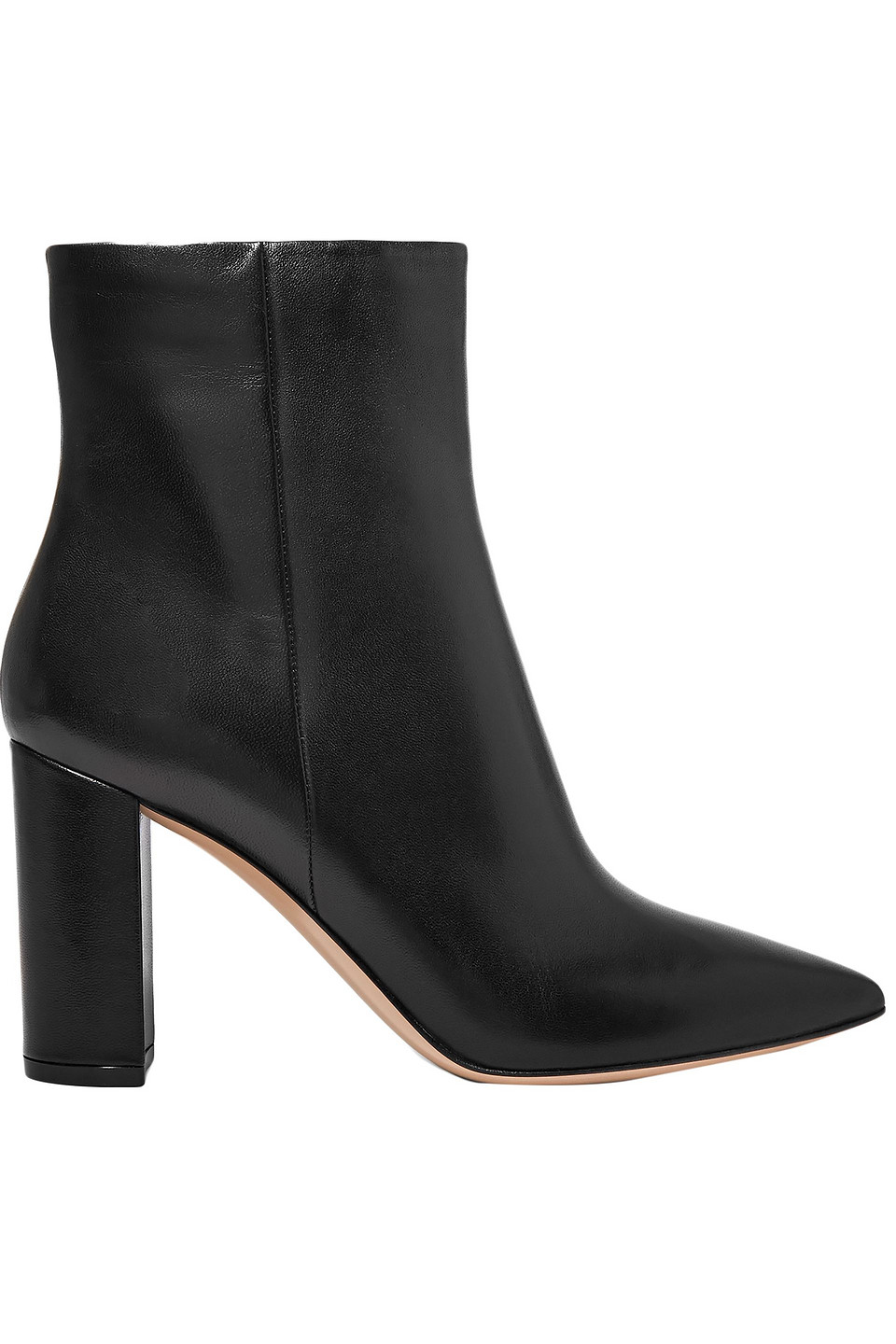 Gianvito Rossi Woman Leather Ankle Boots Black Size 40.5