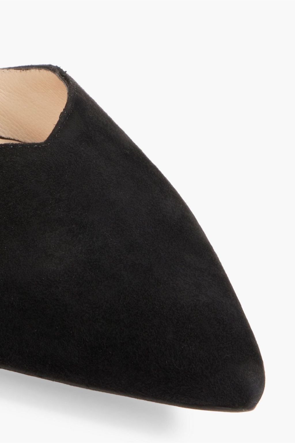 NICHOLAS KIRKWOOD Casati D'Orsay suede point-toe flats