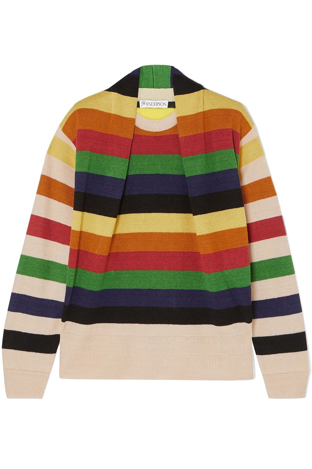 jw anderson rainbow cardigan