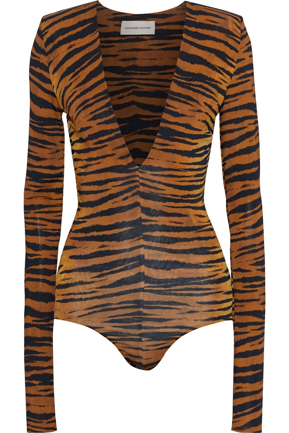 tiger print jersey