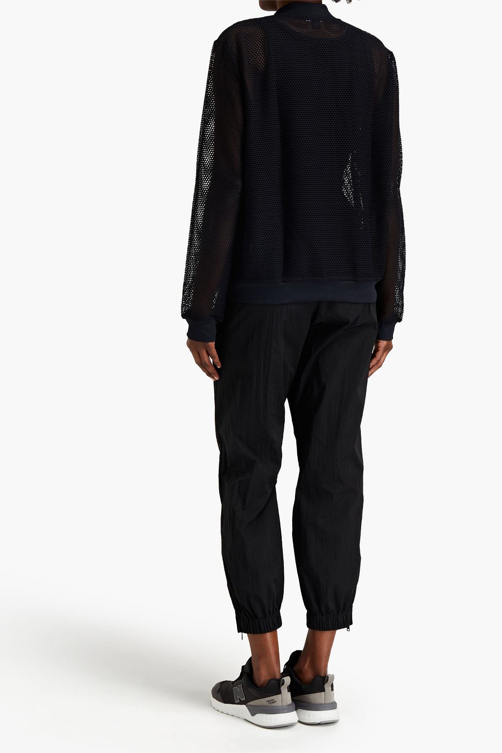 KORAL Base stretch-mesh bomber jacket