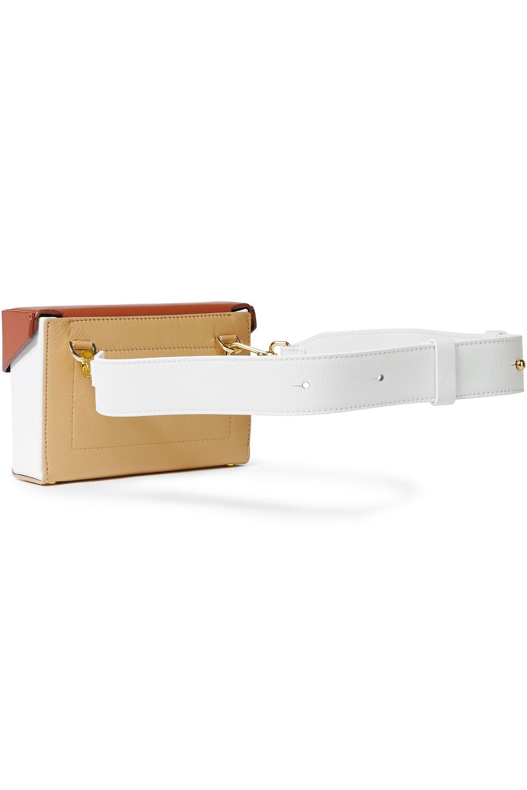 YUZEFI Lola textured-leather belt bag