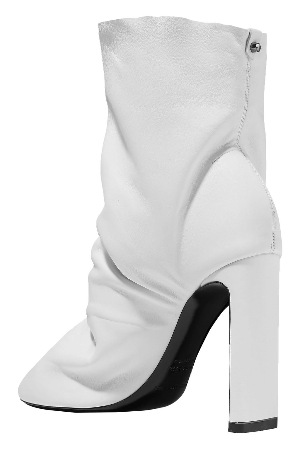 NICHOLAS KIRKWOOD D'Arcy ruched leather ankle boots