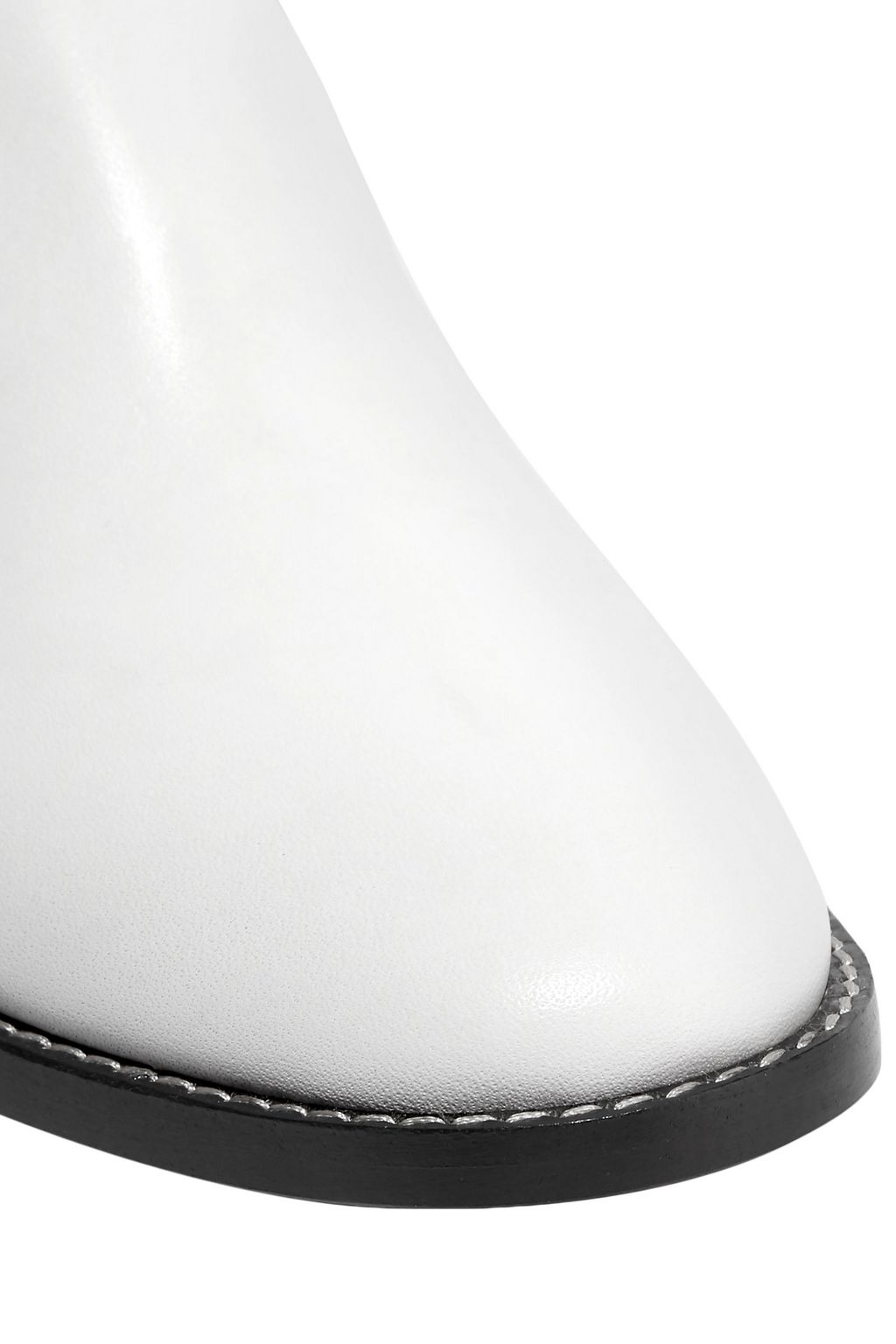 see by chloe white boots