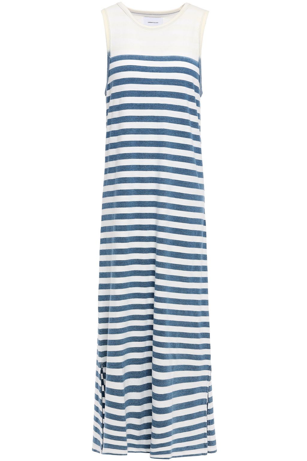 cotton jersey midi dress