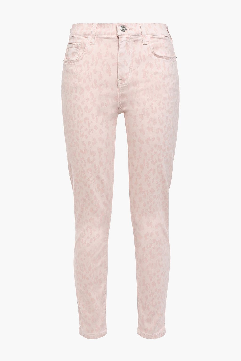 pink leopard jeans