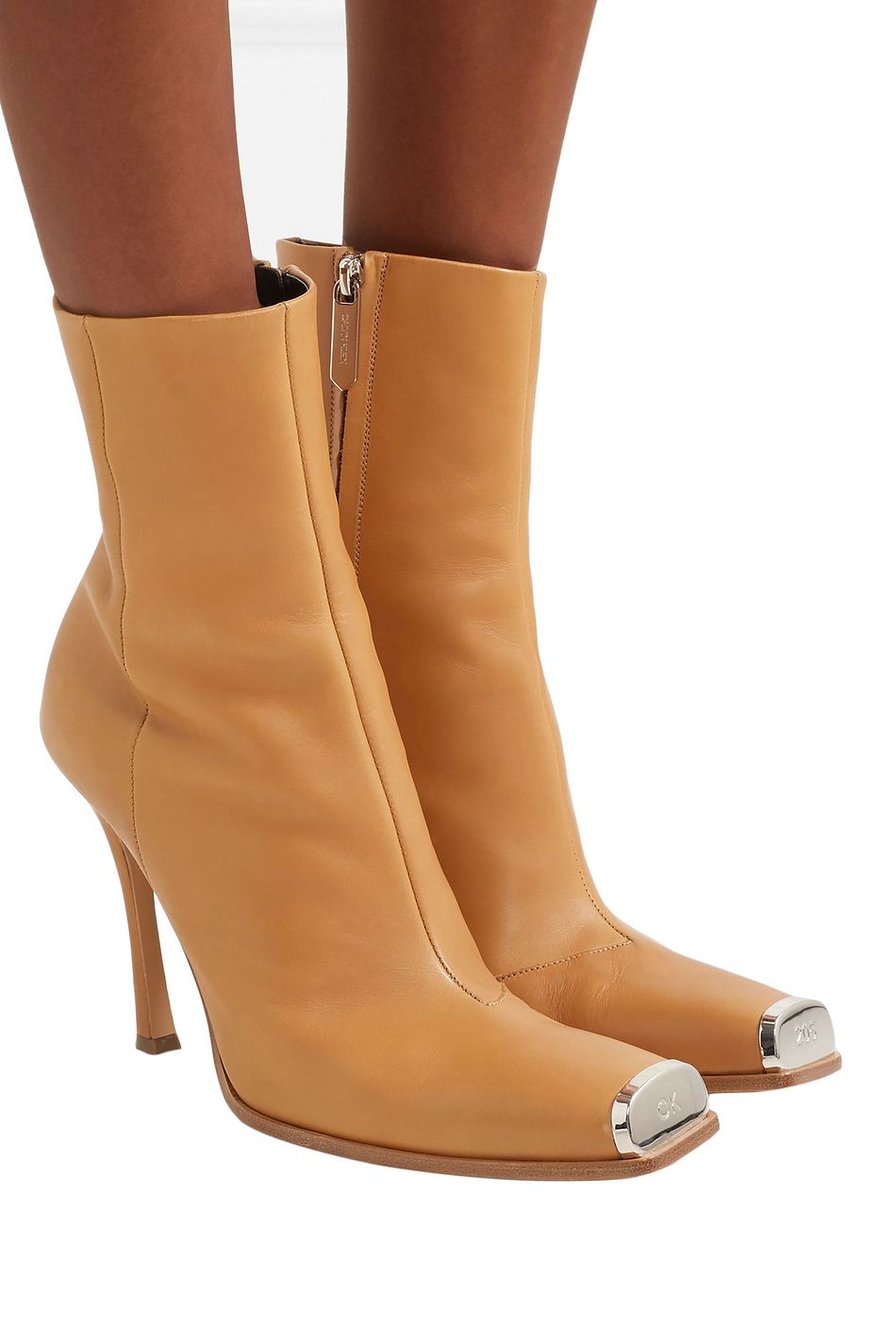 calvin klein metal boots