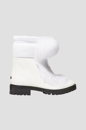 designer fur boots