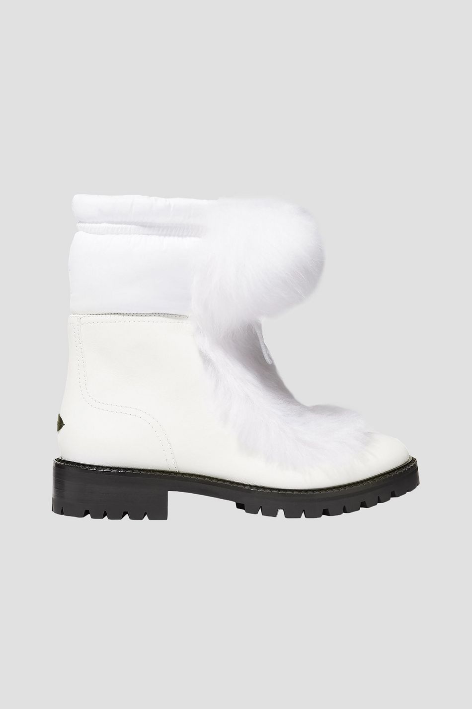 jimmy choo shearling boots
