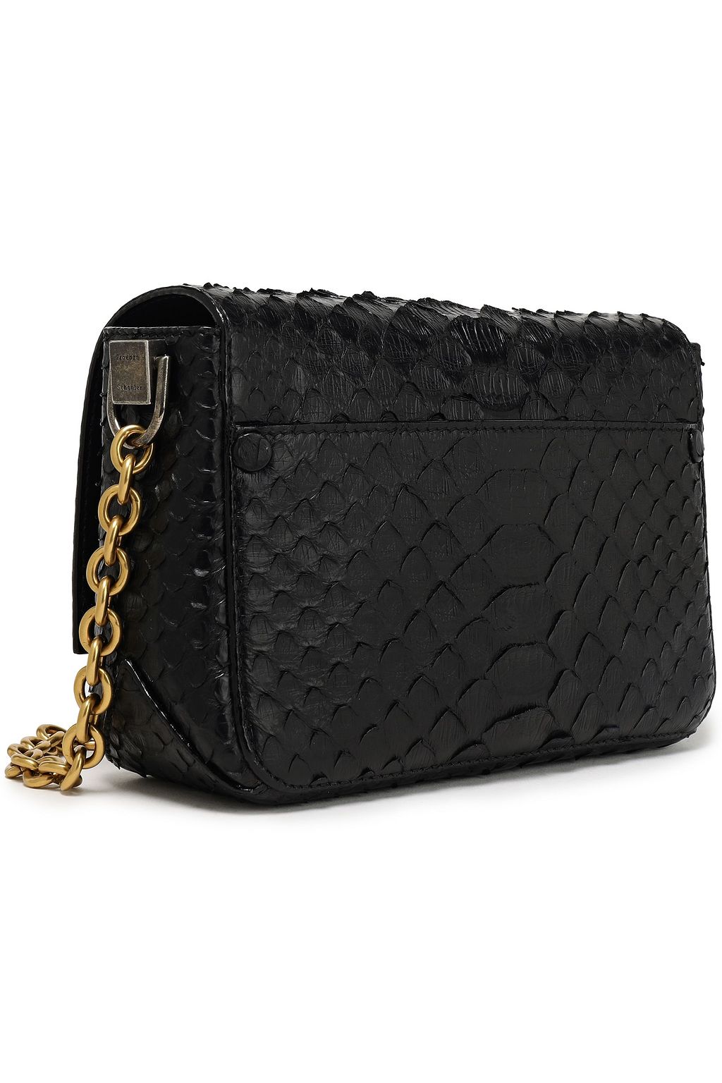 PROENZA SCHOULER Tiny Courier python shoulder bag