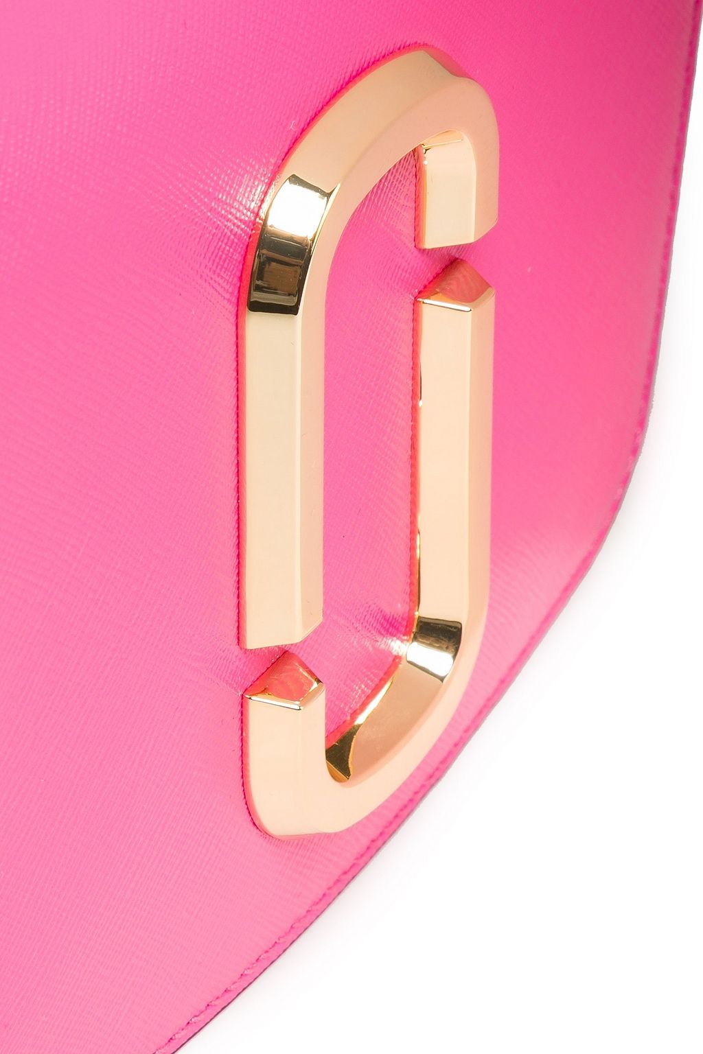 MARC JACOBS Hip Shot convertible color-block textured-leather belt bag