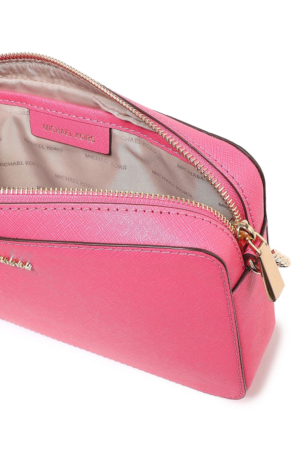 MICHAEL MICHAEL KORS Textured-leather shoulder bag