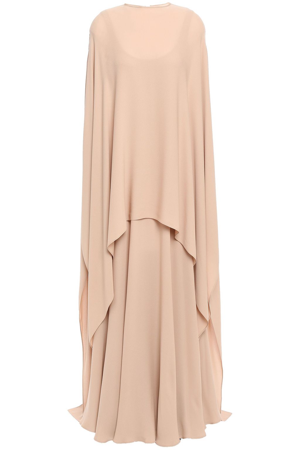 silk crepe gown