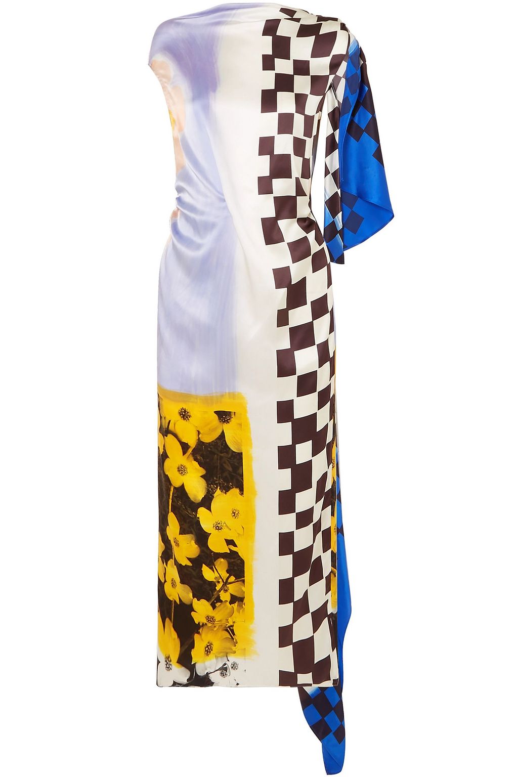 dries van noten silk dress