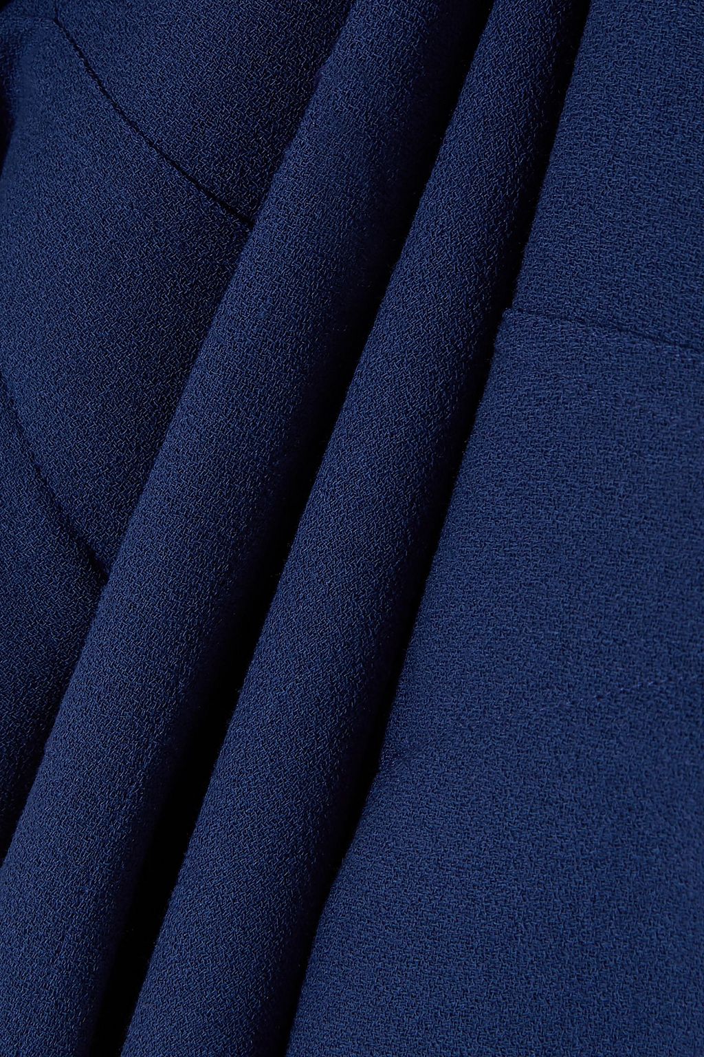 ROLAND MOURET Adamson open-back wool-crepe midi dress