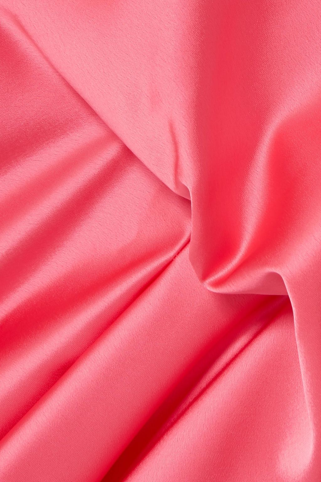 CEDRIC CHARLIER Draped satin dress
