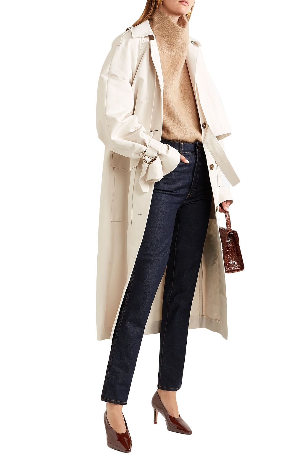 AEYDE River patent-leather pumps
