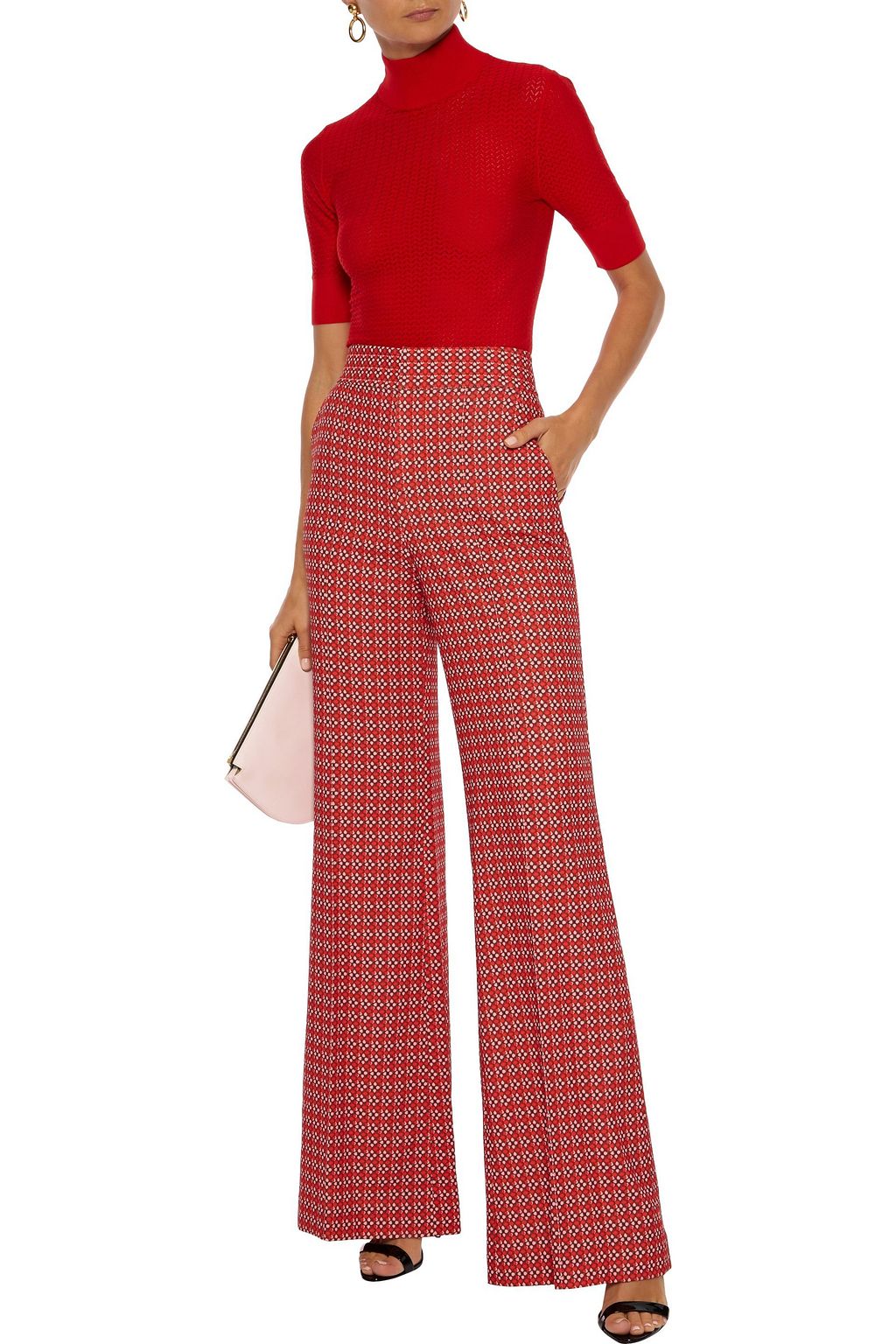 Alice and olivia red pants Clearance