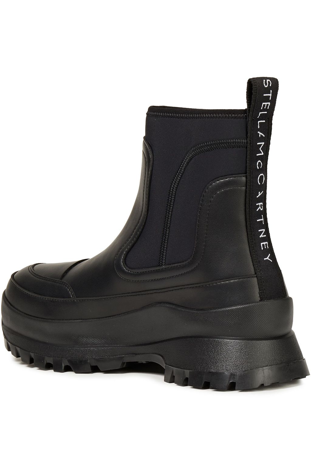 STELLA MCCARTNEY Utility faux leather ankle boots