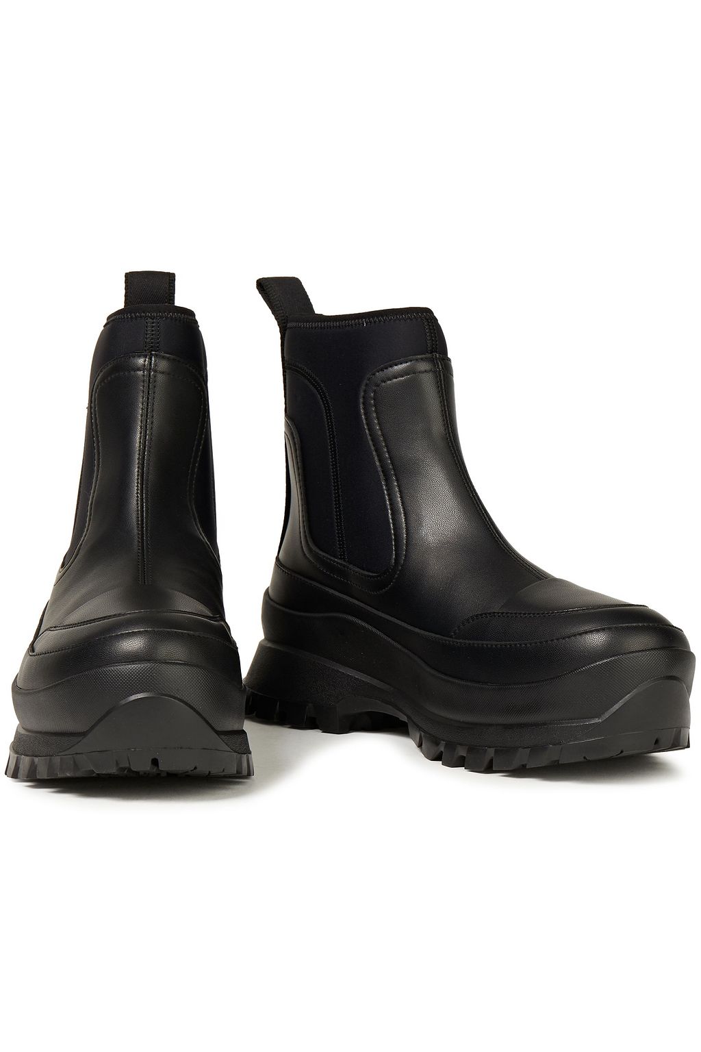 STELLA MCCARTNEY Utility faux leather ankle boots