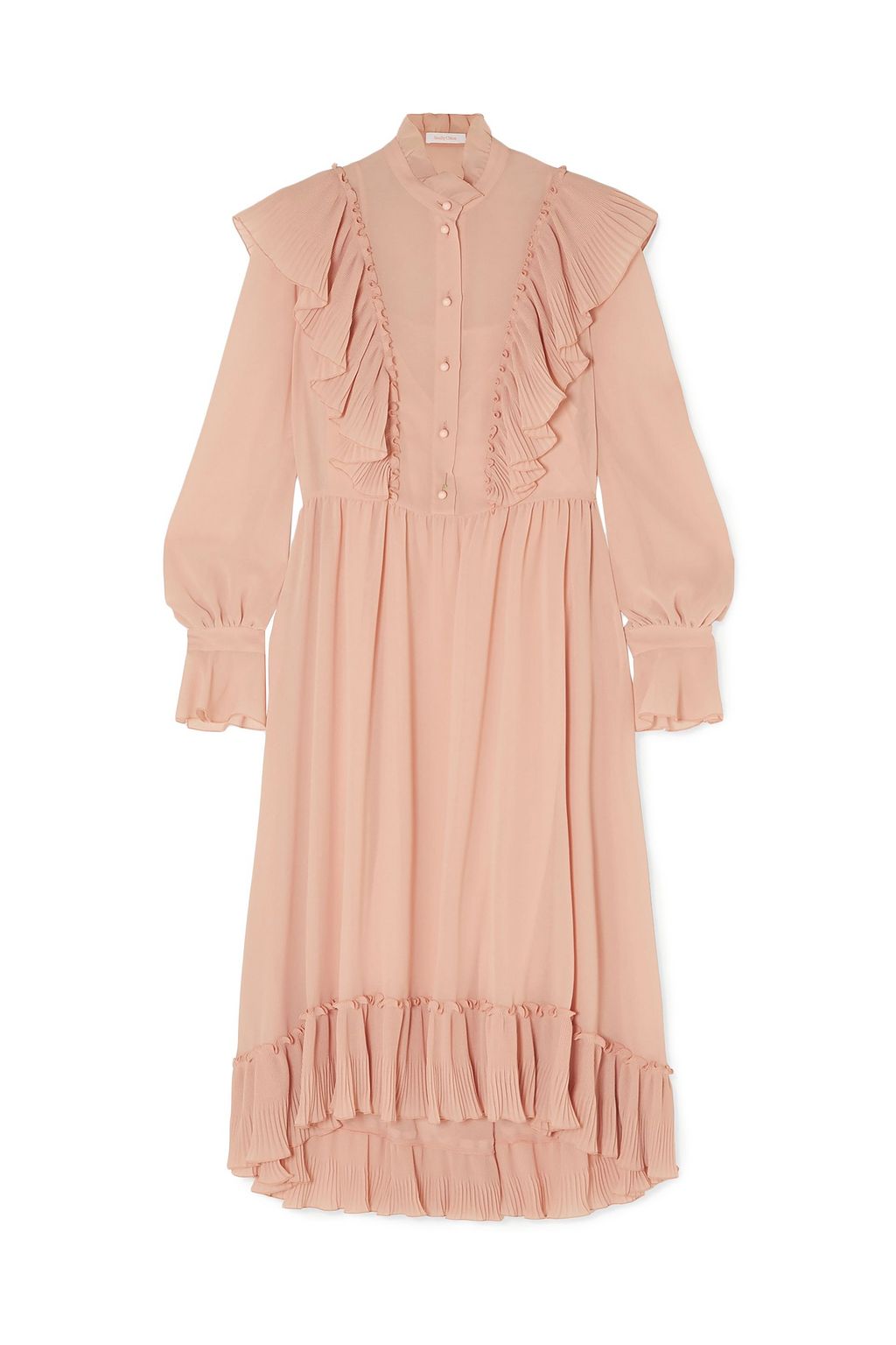 see by chloe midi dress