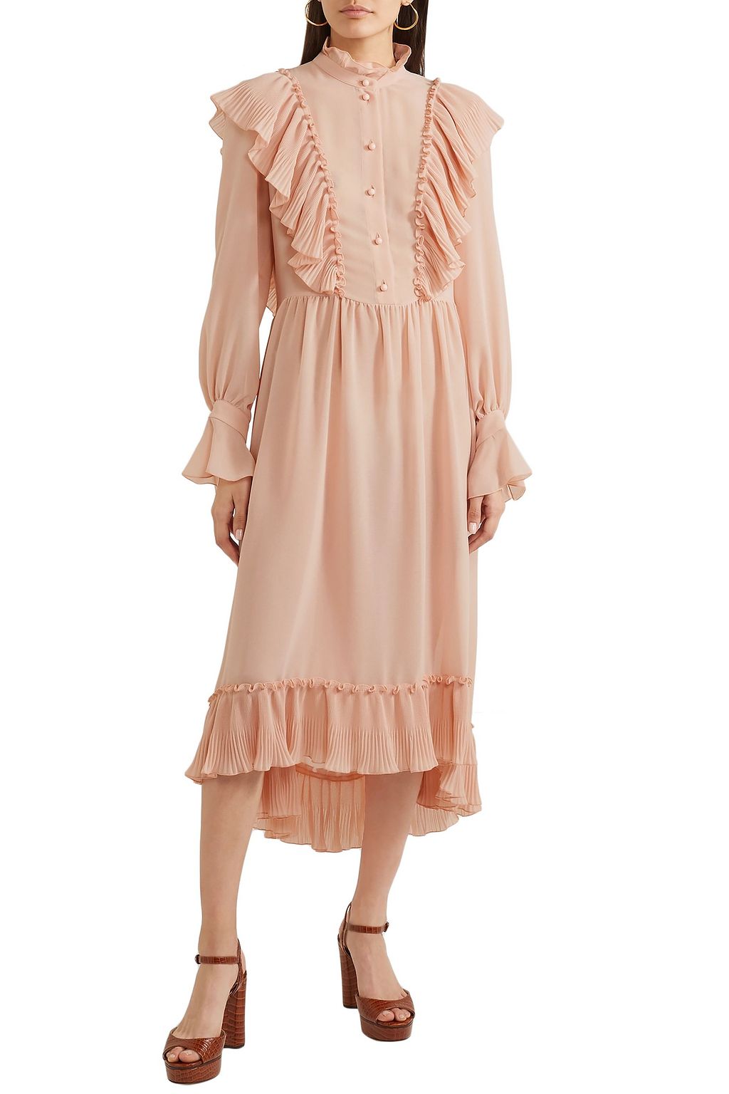 see by chloe midi dress