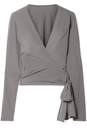 norma kamali dolman wrap top