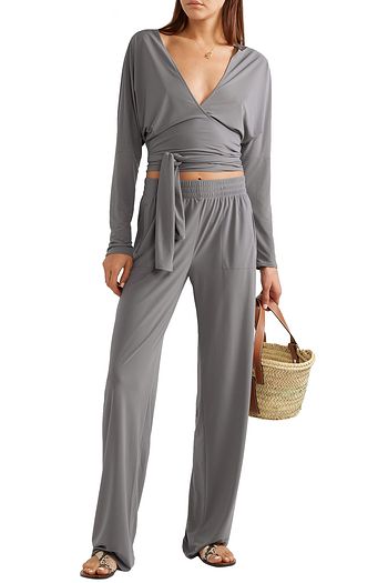 norma kamali dolman wrap top