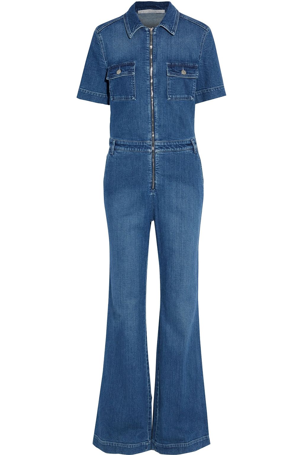 flare jean jumpsuit