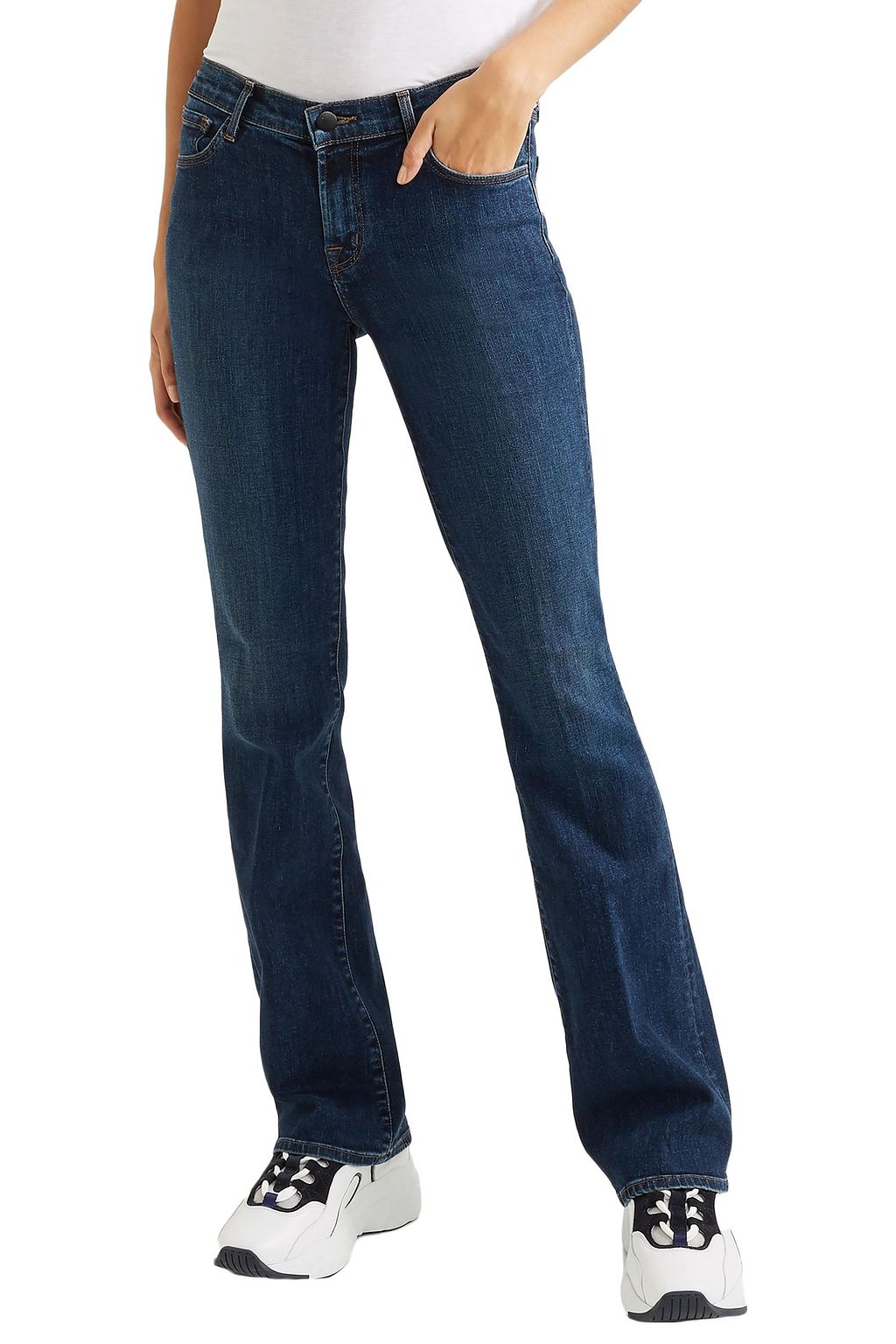 J BRAND Sallie mid-rise bootcut jeans