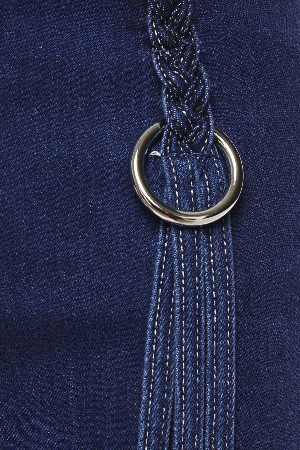 SEE BY CHLOÉ Ring-embellished high-rise bootcut jeans