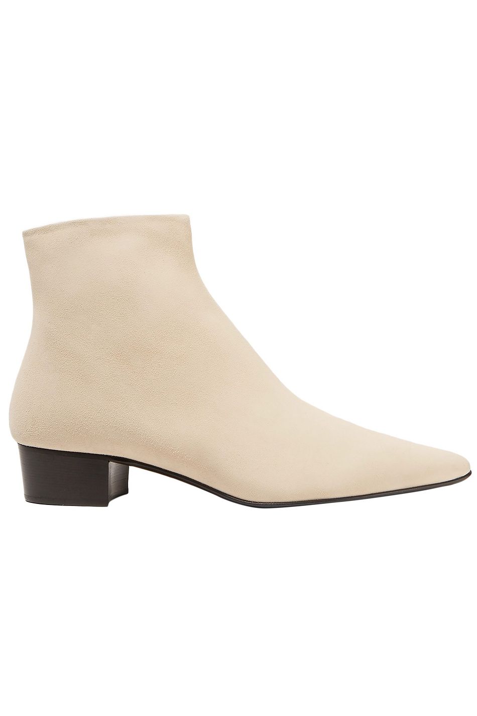 the row suede boots