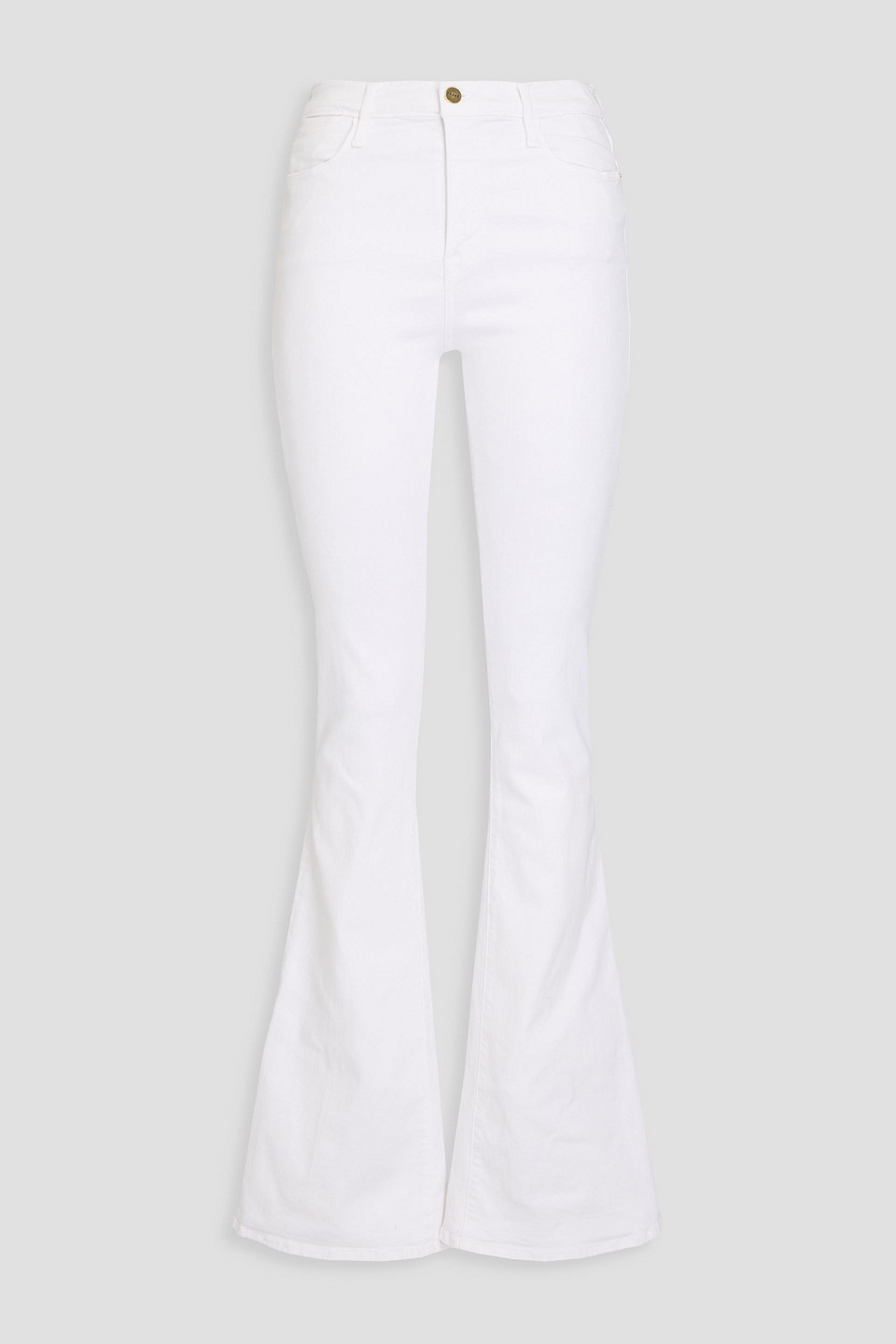 FRAME LE FLARE HIGH HIGH-RISE FLARED JEANS