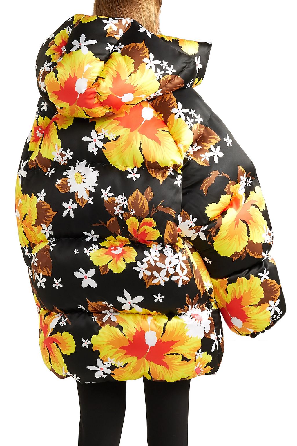 RICHARD QUINN Oversized floral-print shell jacket
