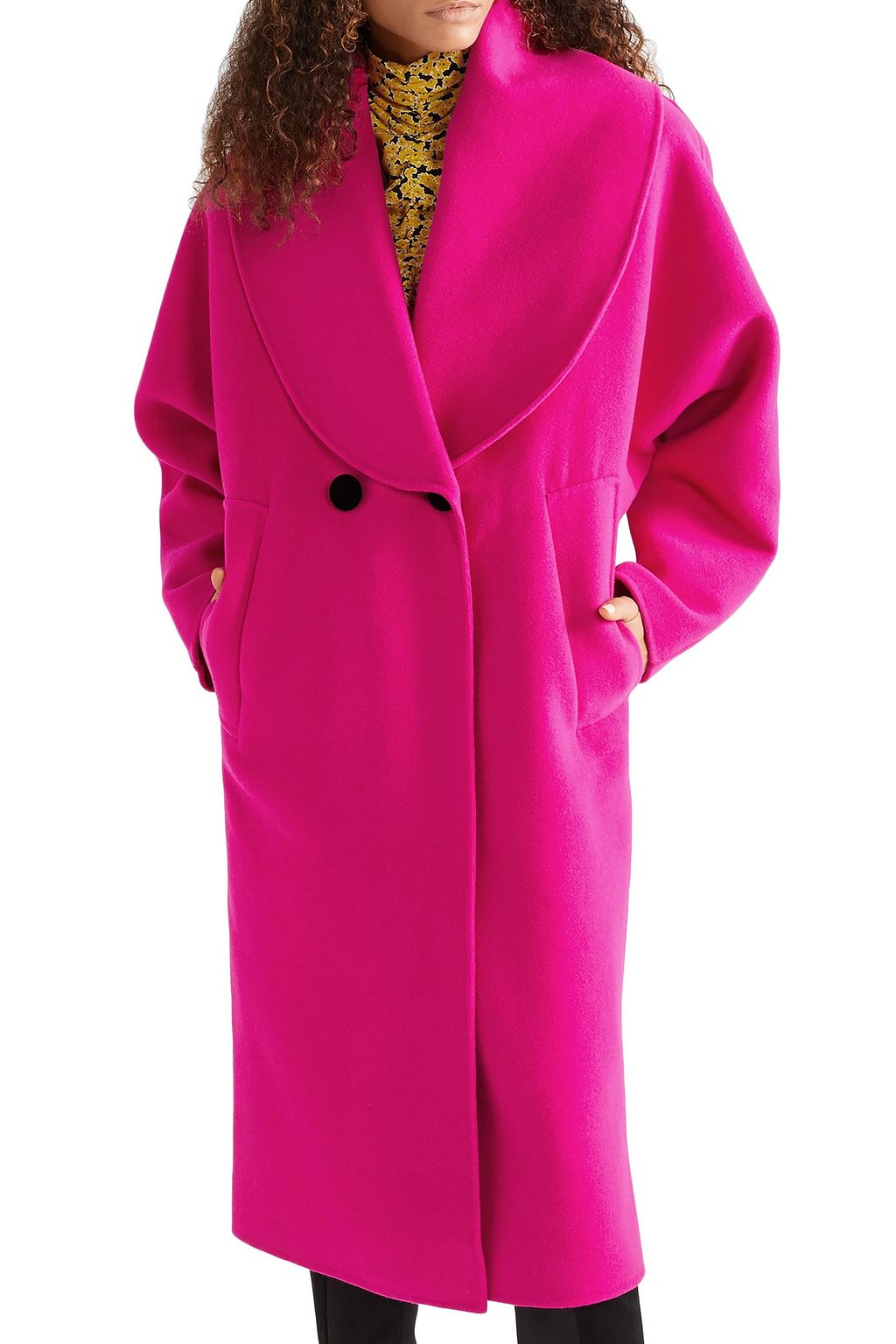 MARC JACOBS Oversized double-breasted wool-blend coat