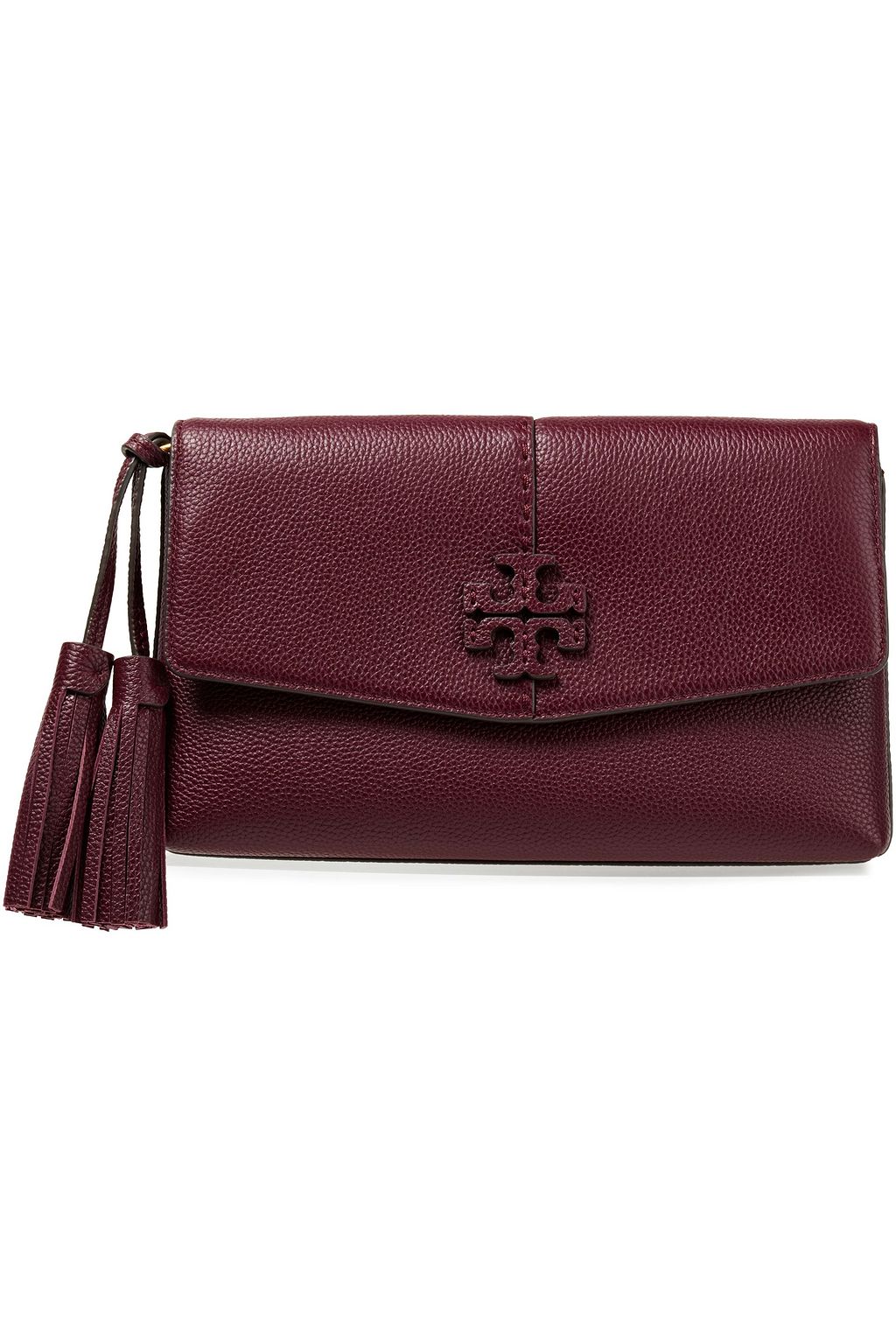 tory burch mcgraw pebbled leather backpack