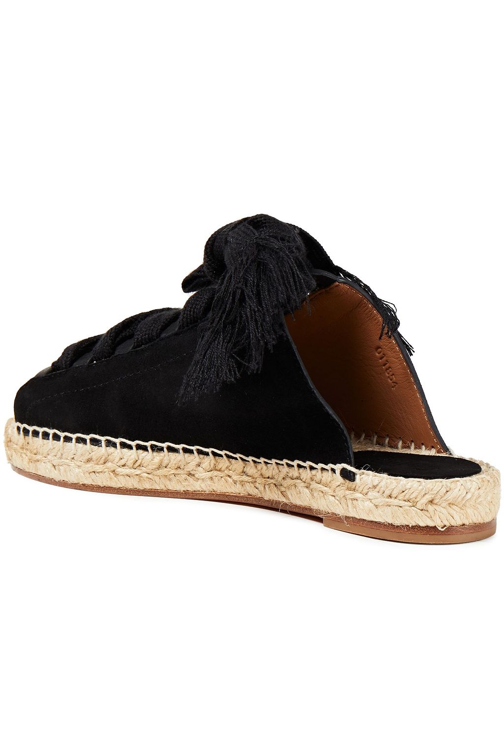 CHLOÉ Lace-up suede espadrille sandals