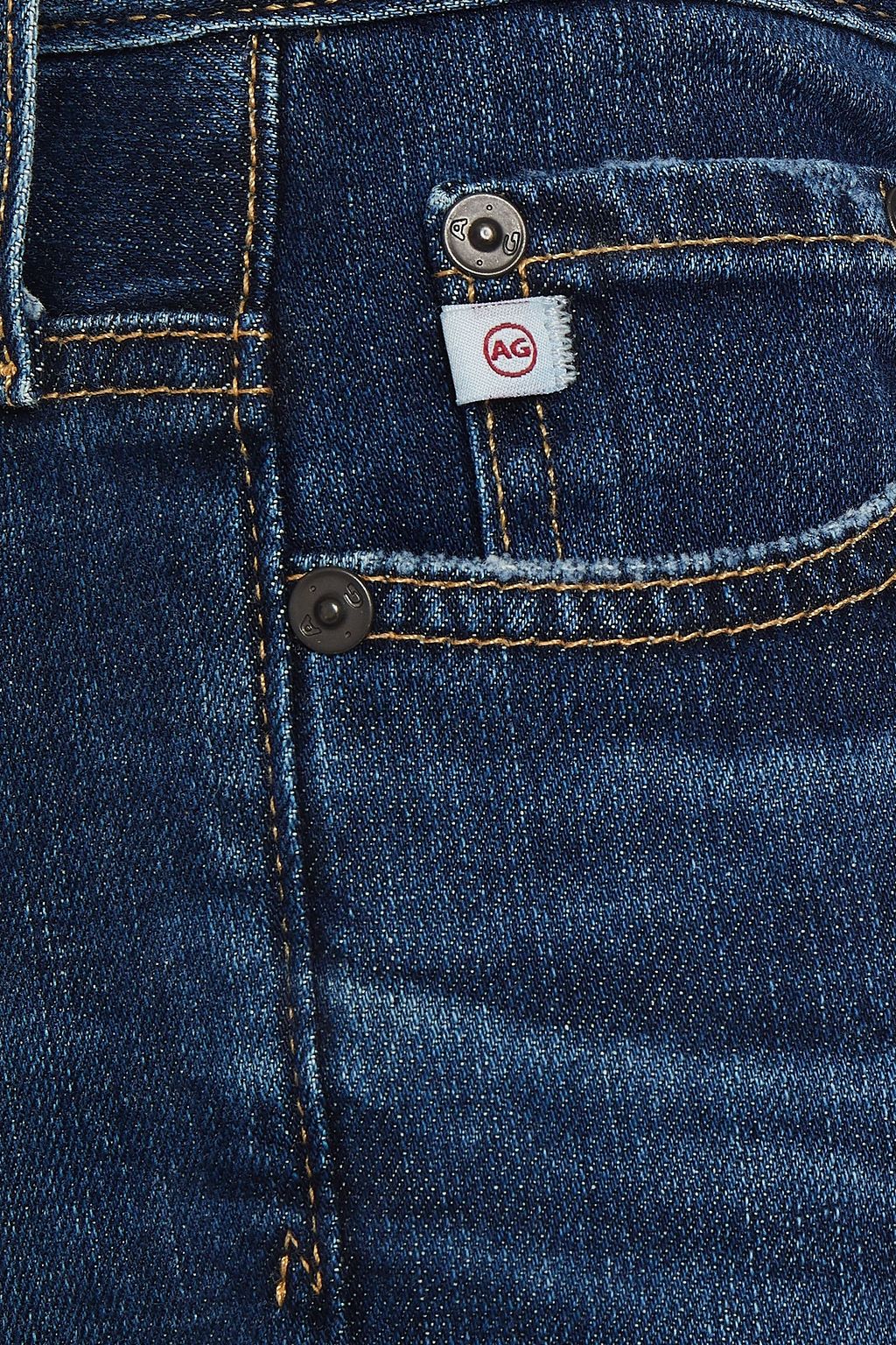 AG JEANS High-rise kick-flare jeans