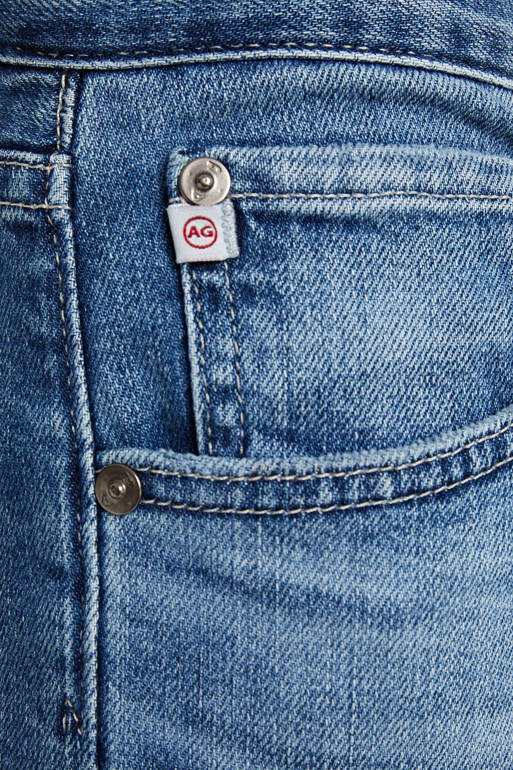 AG JEANS The Ex-Boyfriend faded slim boyfriend jeans