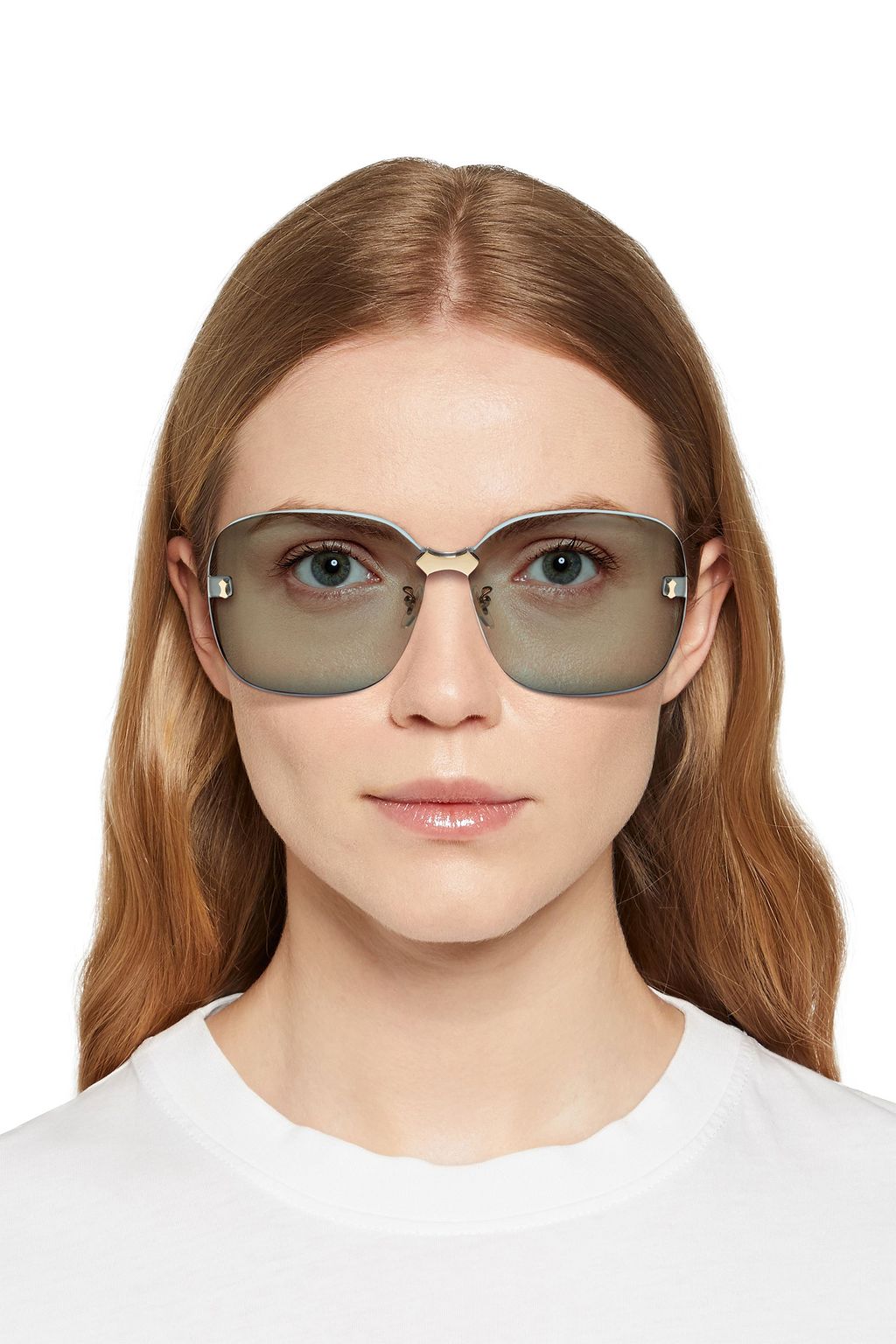 GUCCI D-frame acetate sunglasses