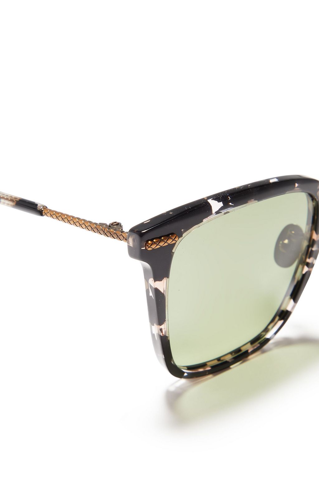 BOTTEGA VENETA D-frame tortoiseshell acetate sunglasses