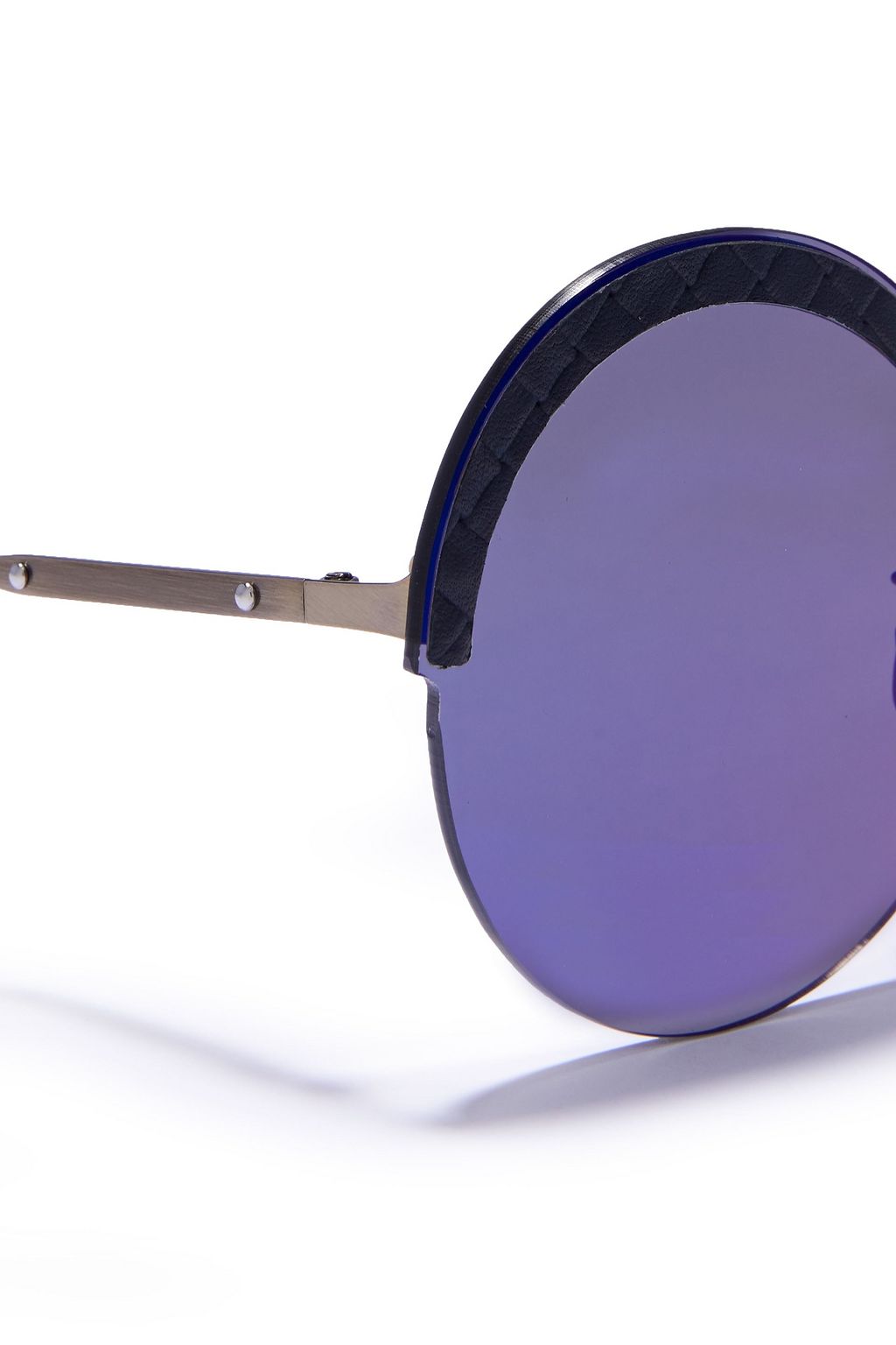 BOTTEGA VENETA Round-frame acetate sunglasses