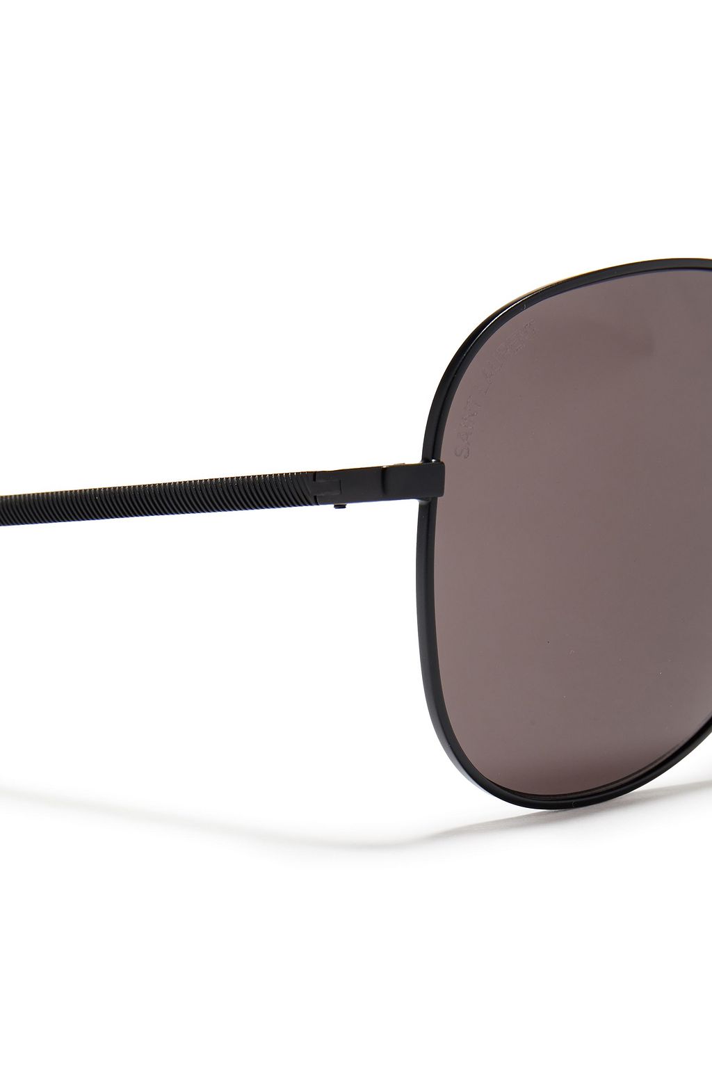 SAINT LAURENT Classic 11 aviator-style metal sunglasses