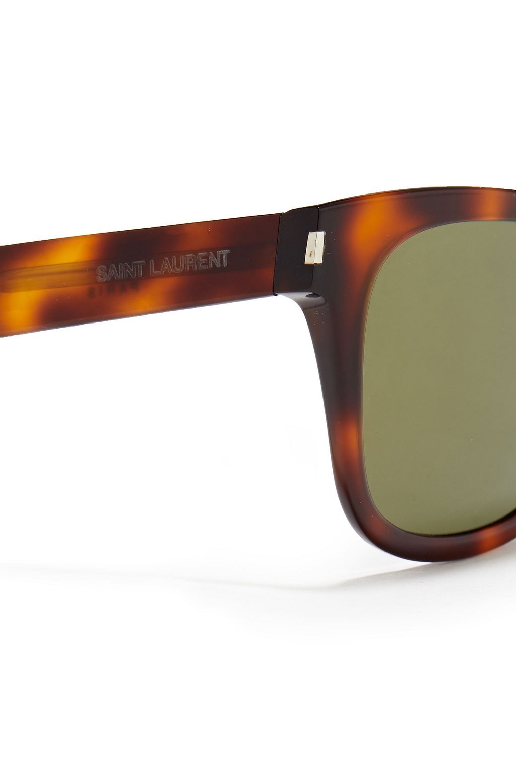 SAINT LAURENT SL 51 D-frame tortoiseshell acetate sunglasses