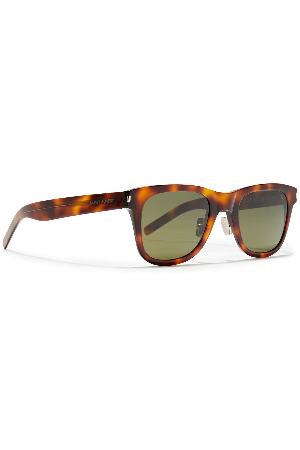 SAINT LAURENT SL 51 D-frame tortoiseshell acetate sunglasses
