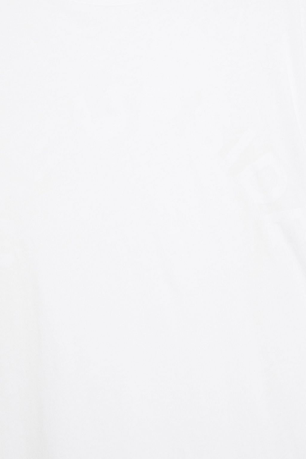 THE UPSIDE Carla printed cotton and linen-blend jersey T-shirt