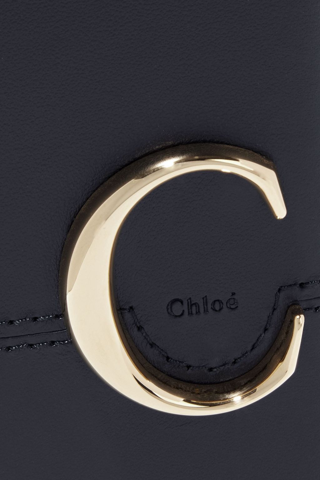 CHLOÉ Chloé C embellished leather iPhone 7 and 8 case