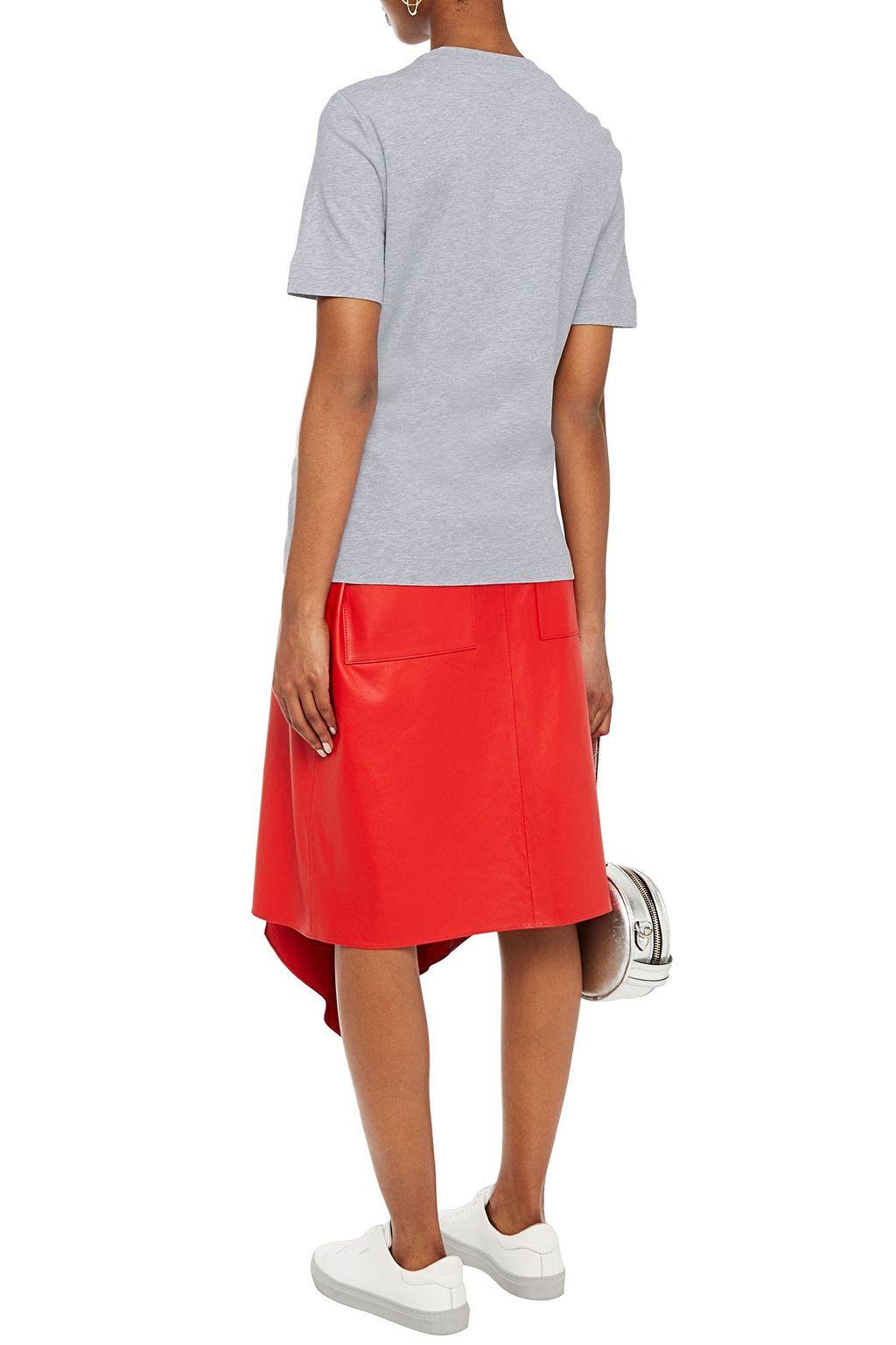 LOVE MOSCHINO Printed cotton-jersey T-shirt